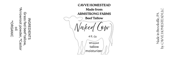 Naked Cow Whipped Tallow Moisturizer